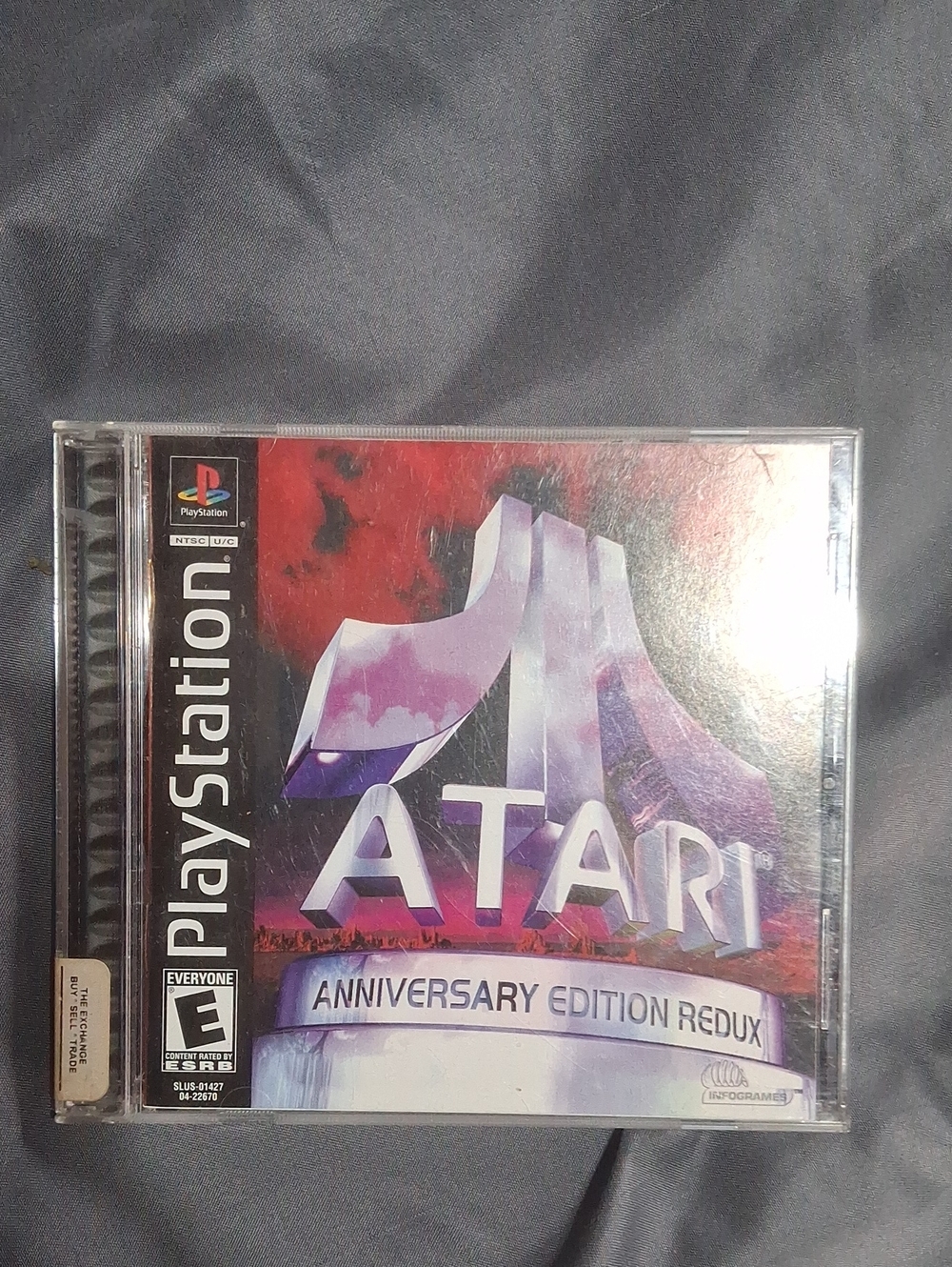 Sony PlayStation Atari Anniversary Edition Redux - Purple and Red Cover